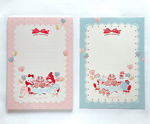 Sanrio Character x Okappalover Note Card