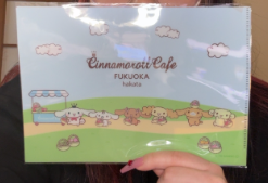 Cinnamoroll Fukuoka Folder [Cinna Cafe Exclusive]