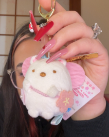 Shirokuma Sakura Fairy Plush Mascot