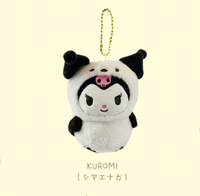 Kuromi Shimaenaga Plush Mascot [Hokkaido Exclusive]
