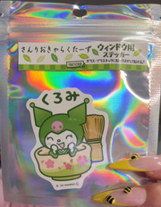 Kuromi Matcha Kimono Sticker