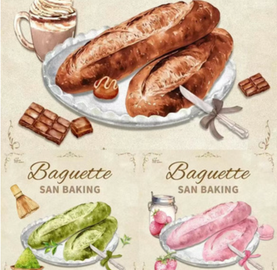 3an Baguette Squishy