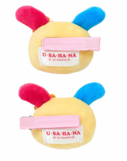 Usahana Plush Hair Clips
