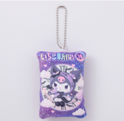"Ichigo Shimbun 50th Anniversary" Newspaper Cover #644 Cushion Keychain
