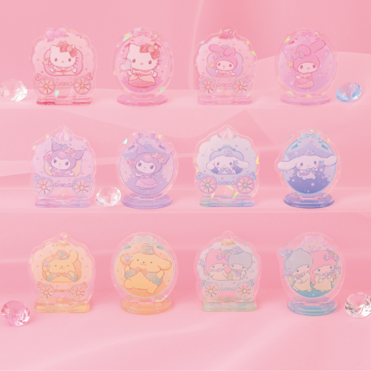 Sanrio Characters "Sparkle" Acrylic Stands Blindbox