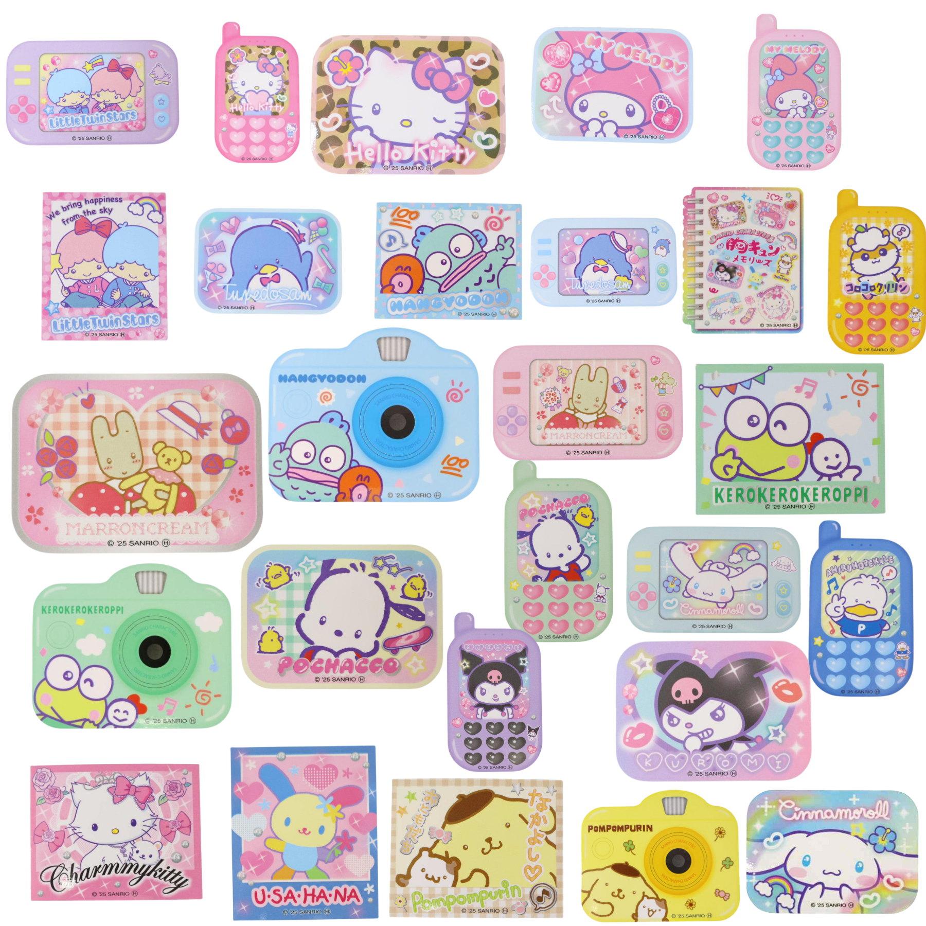 Sanrio Charcter Heart Pounding Sticker