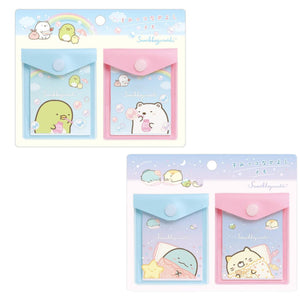 Sumikko Gurashi Bubbles Memo & Case Set