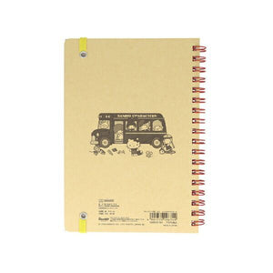Sanrio Character B6 Double Ring Notebook