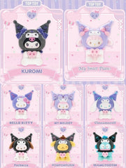 Top Toy Sanrio Kuromi Party Plush Pendant Blind Box