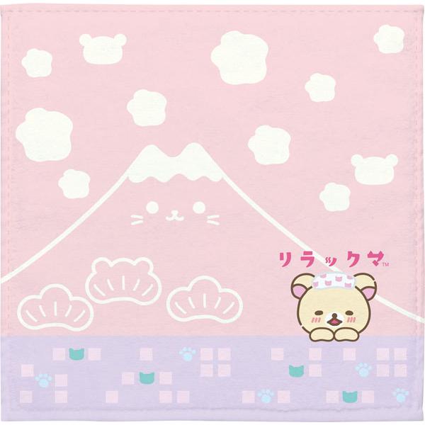 Rilakkuma Nekoneko no Yu Mini Towel Pink