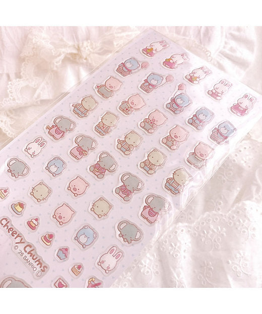 Cheery Chums 3D Sticker [Blue]