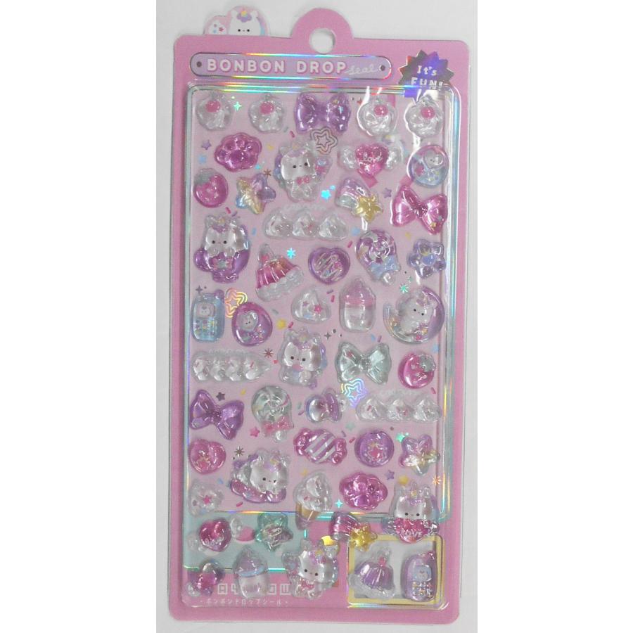 Bonbon Drop 3D Sticker [Pink]