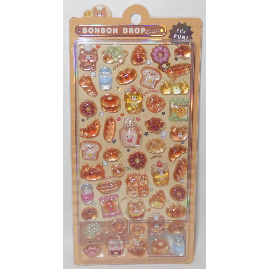 Bonbon Drop 3D Sticker [Animal Bakery]