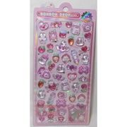 Bonbon Drop 3D Sticker [Strawberry Bunny]
