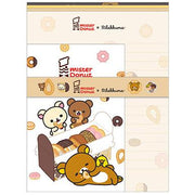 Rilakkuma x Mister Donut Letter Set A