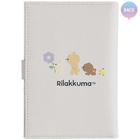 "Basic Rilakkuma Flower" Travel Document Book

