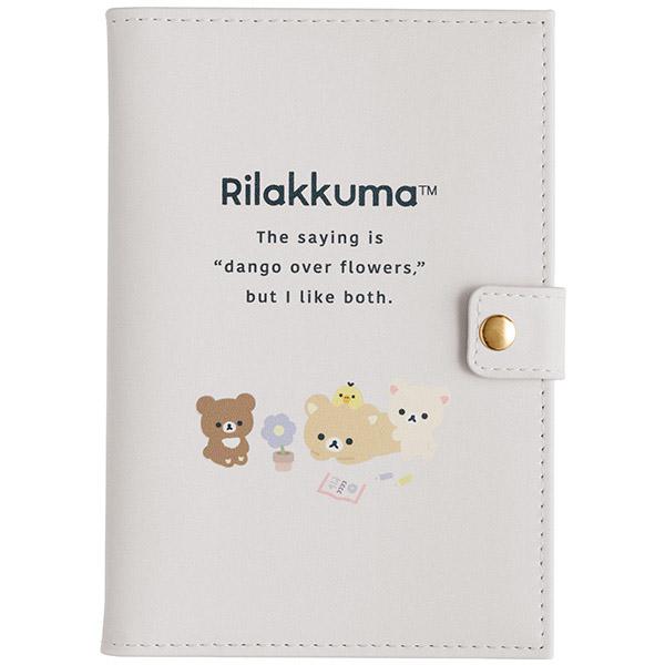"Basic Rilakkuma Flower" Travel Document Book