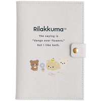 "Basic Rilakkuma Flower" Travel Document Book
