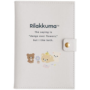 "Basic Rilakkuma Flower" Travel Document Book