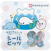 Mamegoma Marble Glitter Sticker
