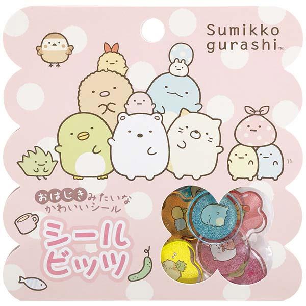 Sumikko Gurashi Marble Glitter Sticker B