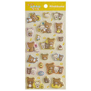 Rilakkuma Motto! Puffy Stickers B