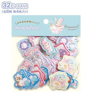 Sentimental Circus "A Night of Warm Foam Soap" Seal Stickers