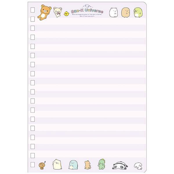 San-X Universe B6 Notebook B
