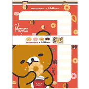 Rilakkuma x Mister Donut Letter Set B