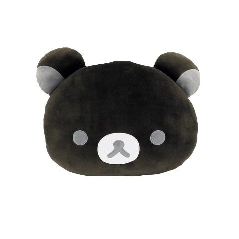 Rilakkuma "Monochrome" Die-cut Cushion