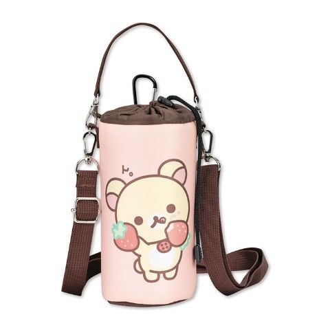 Korilakkuma Strawberry Insulated Bottle Holder