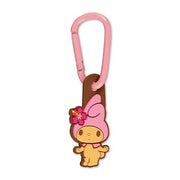 Tan My Melody Rubber Keychain