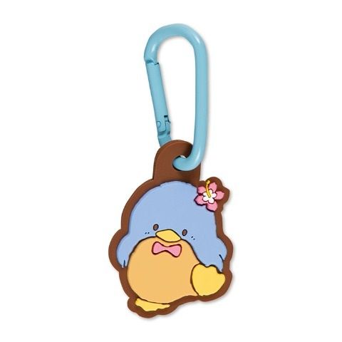 Tan Tuxedo Sam Rubber Keychain