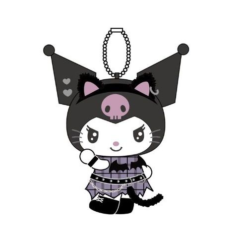 Kuromi Halloween Plush Mascot