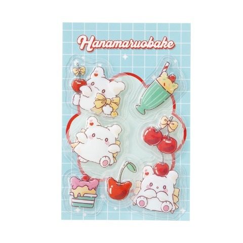 Hanamaruobake Puff Sticker Pack
