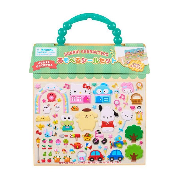 Sanrio Character Cafe Sticker Set Bag
