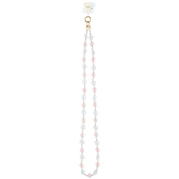 "Basic Rilakkuma Flower" Korilakkuma Phone Strap