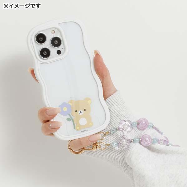 "Basic Rilakkuma Flower" Korilakkuma Phone Strap