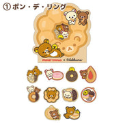 Rilakkuma x Mister Donut Sticker Flakes A