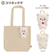 Korilakkuma "BASIC RILAKKUMA Boa Items" Tote Bag