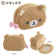 Rilakkuma "Makeup" Plush Mirror Pouch