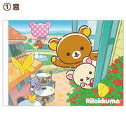 Rilakkuma & Awawa Neko Memo Pad A