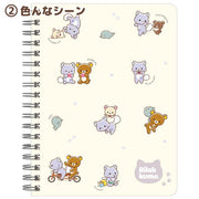 Rilakkuma & Awawa Neko B6 Notebook B