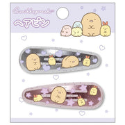 Sumikko Gurashi Glitter Hair Clip Set [Purple]