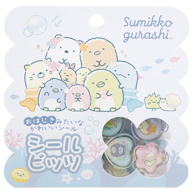 Sumikko Gurashi Marble Glitter Sticker A