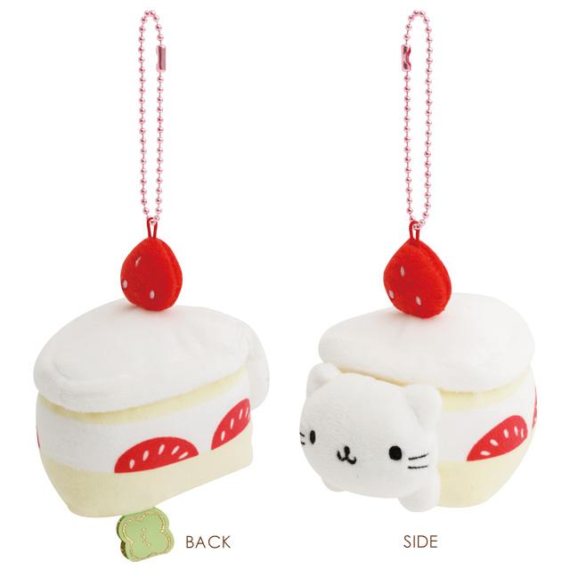 Nyannyannyanko "San-X Universe" Short Cake Plush Mascot
