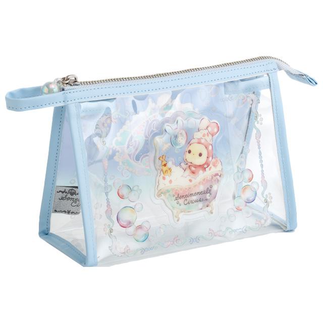 Sentimental Circus "Warm and Foamy Soap Night" Clear Pouch