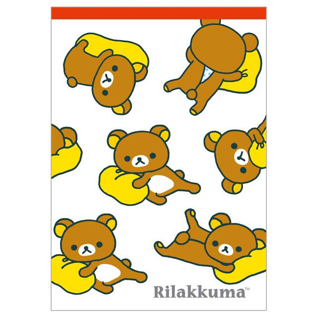 Rilakkuma Standard Memo Pad