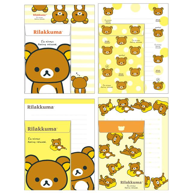 Rilakkuma Standard Letter Set