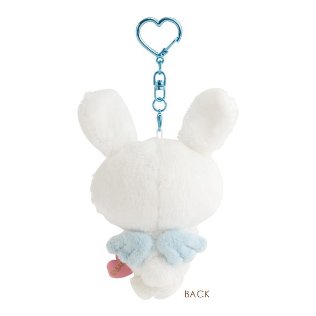 San-X Universe Heart Plush Mascot - Twin Rabbit Angel